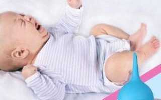 Как делать клизму от запора новорожденному ребенку в домашних условиях